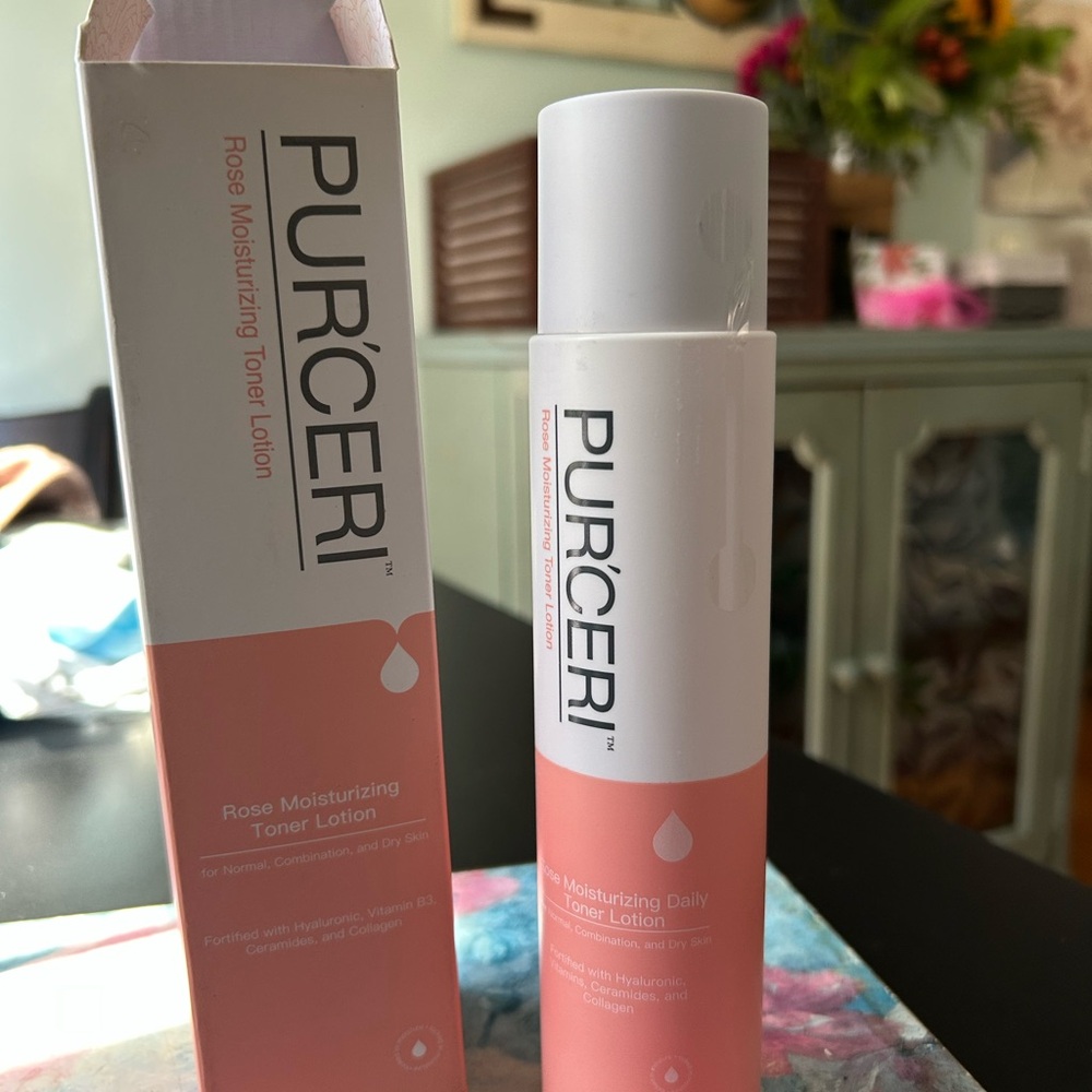 PURCERI Rose Moisturizing Toner Lotion